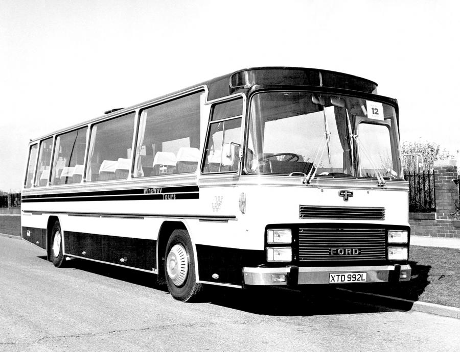  Ford R226 Van Hool Vistadome (C40Ft) 1973 года  (фото 1 из 2)